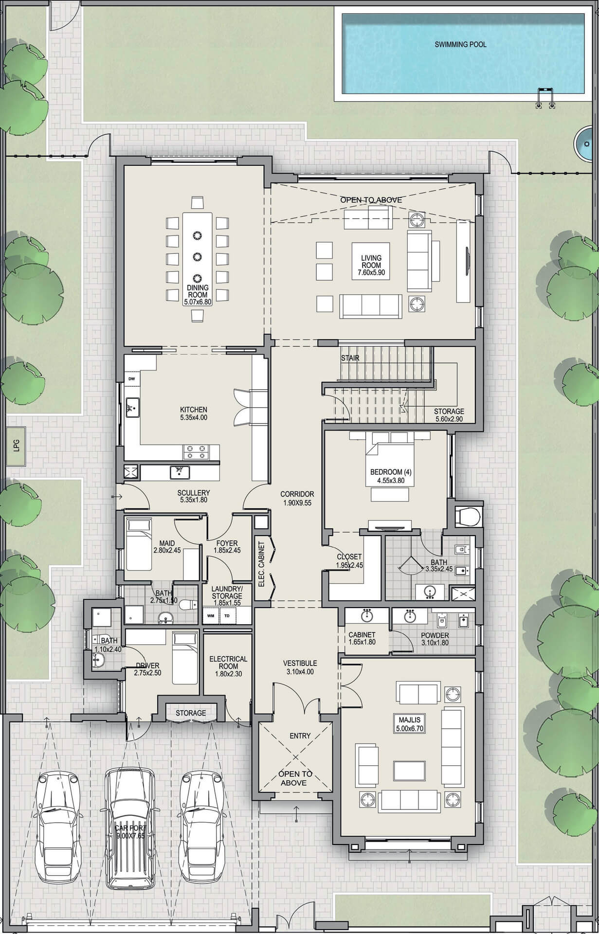 Modern Arabic Villas District One